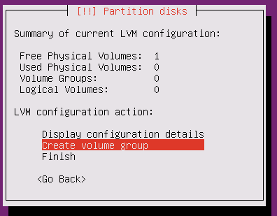Volume Group