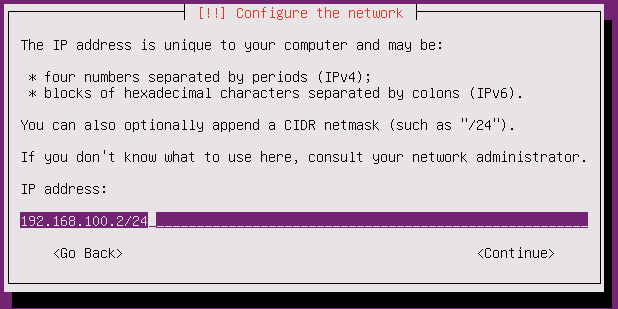 Konfigurasi IP